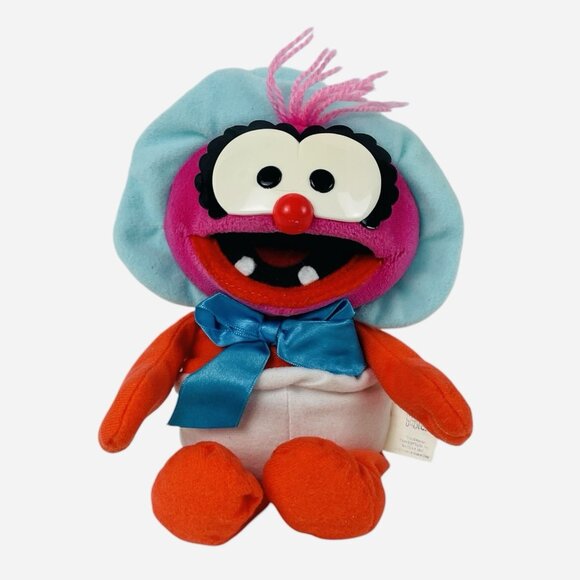 Vintage 1997 Muppet Babies Animal Bean Bag Plush Jim Henson Toy Biz 90s Cartoon - Picture 2 of 12